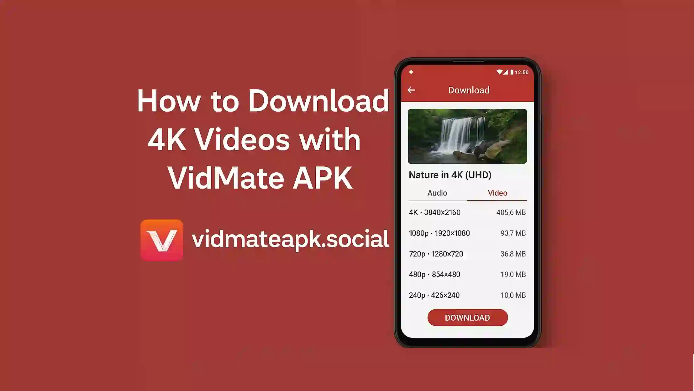 How to Download 4K Videos with VidMate APK (1)