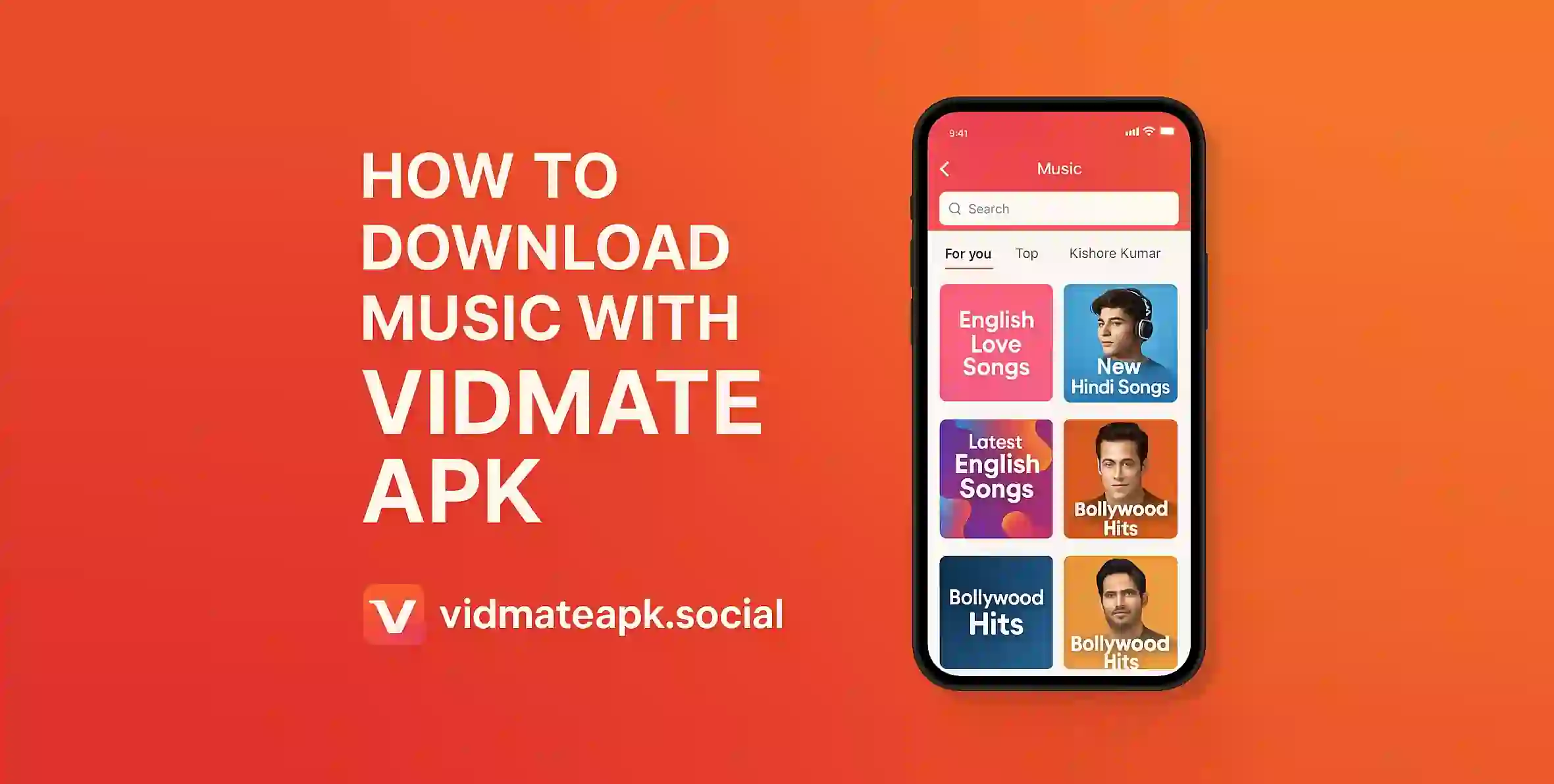 How to Download Music with VidMate APK