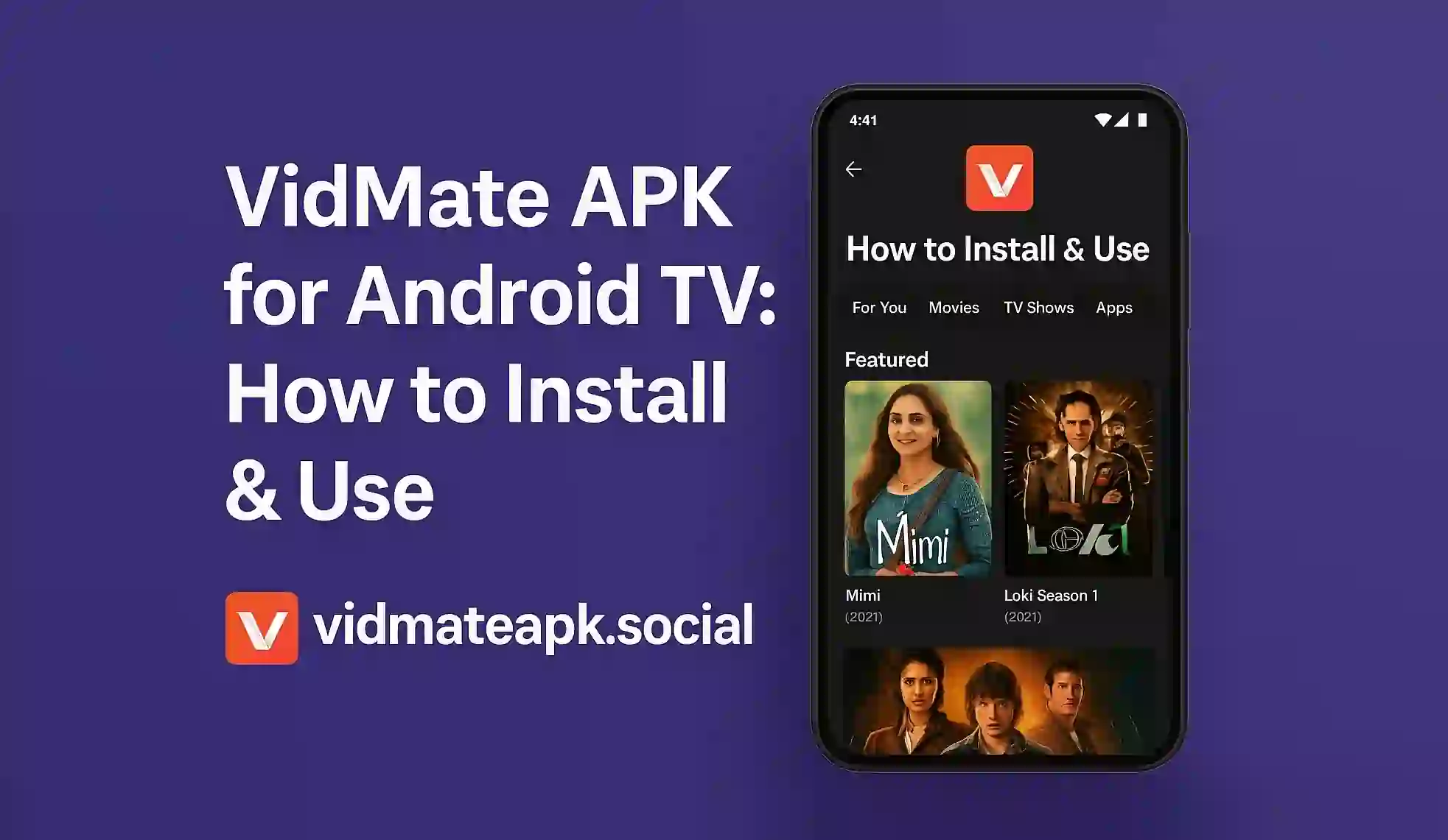 VidMate APK for Android TV How to Install & Use